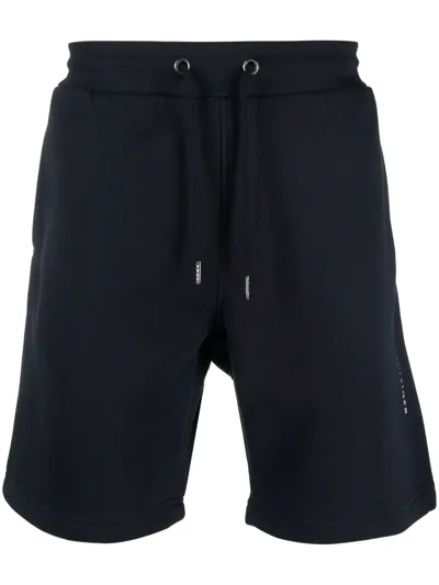 Tommy Hilfiger Drawstring-waist Cotton Track Shorts In Desert Sky