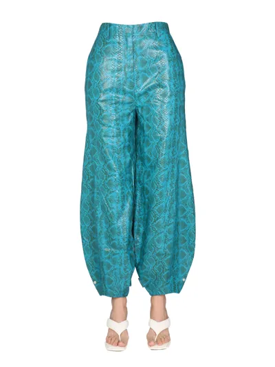 Rotate Birger Christensen Rotate By Birger Christensen Lela Trousers In Green