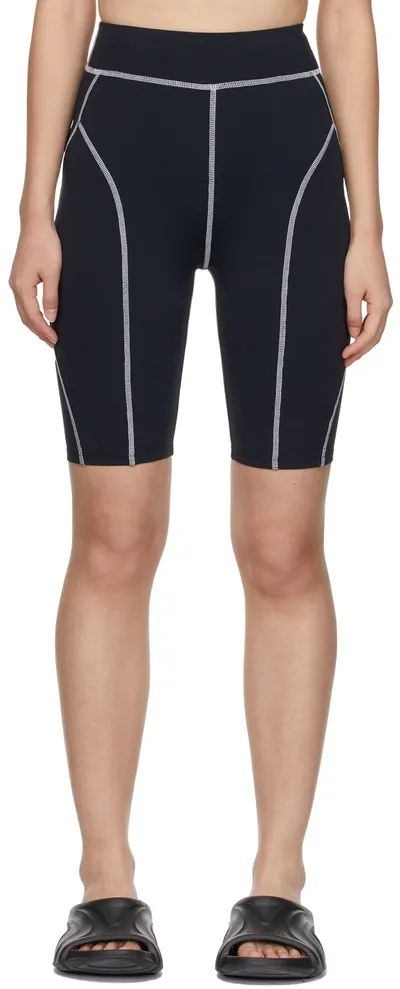 Bonbom Black Seam Bike Shorts