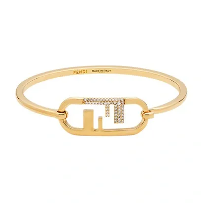 Fendi O'lock Bracelet In Or