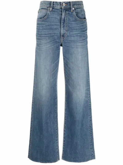 Slvrlake Mid-rise Flared Jeans In Heart Of Mine