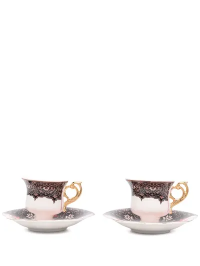 Seletti Hybrid Sagala Teacup Set In White