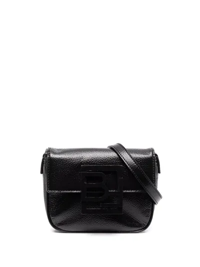 By Far Mini Alfie Top-handle Bag In Schwarz