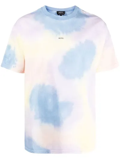 Apc Multicolor Tie-dye Adrien T-shirt