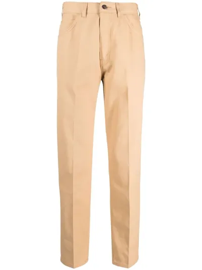 Levi's Mid-rise Straight-leg Trousers In Neutrals