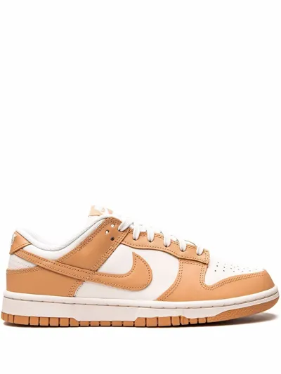 Nike Dunk Low Sneakers In Gold