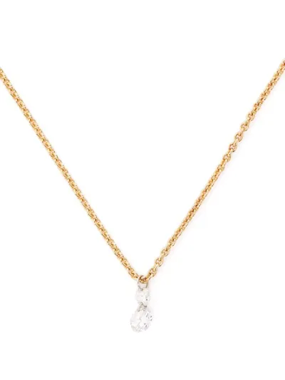 White Bird 18kt Yellow Gold Capucine Diamond Necklace