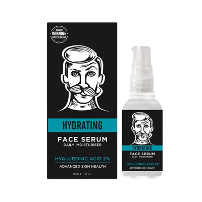 Barber Pro Hydrating Hyaluronic Acid 2% Face Serum 30ml