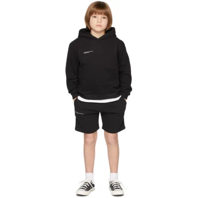 Pangaia Kids Black Organic Cotton 365 Hoodie