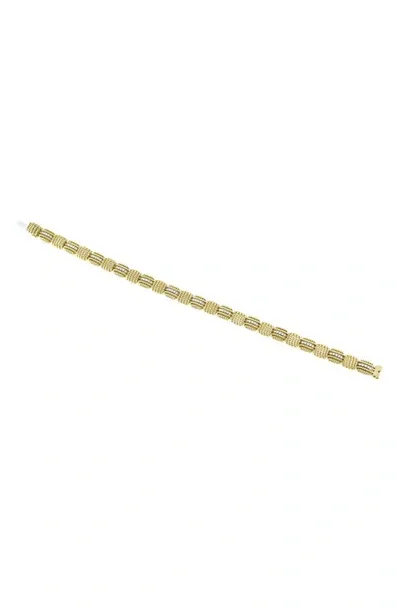 Roberto Coin 18k Yellow Gold Opera Diamond Bangle Bracelet