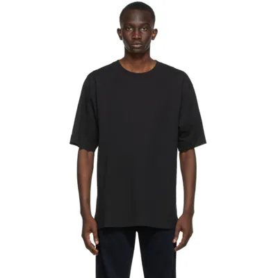 Dries Van Noten Black Cotton T-shirt