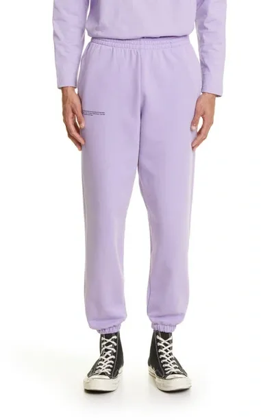 Pangaia 365 Organic Cotton Track Pants In Purple