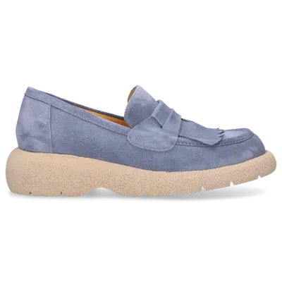 Truman's Loafers 9572 Suede In Blau