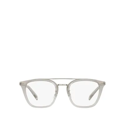 Oliver Peoples Ov5461su Brushed Chrome Male Sunglasses In Grau