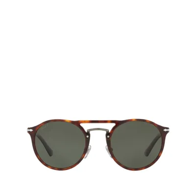 Persol Po3264s Havana / Gunmetal Sunglasses In Braun