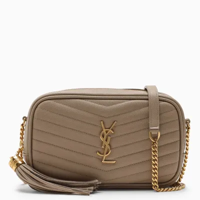 Saint Laurent Beige/gold Mini Lou Bag