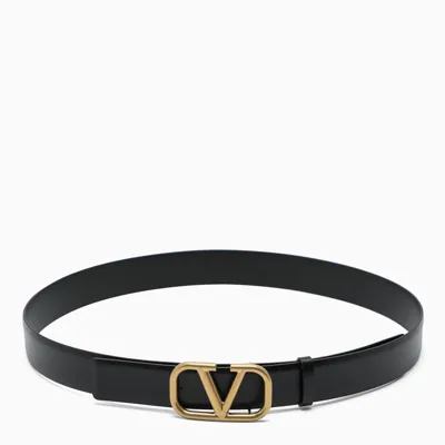 Valentino Garavani Buckle Belt H. 35 In No Black