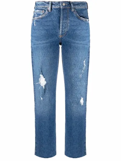 Boyish High Waist Denim Jeans