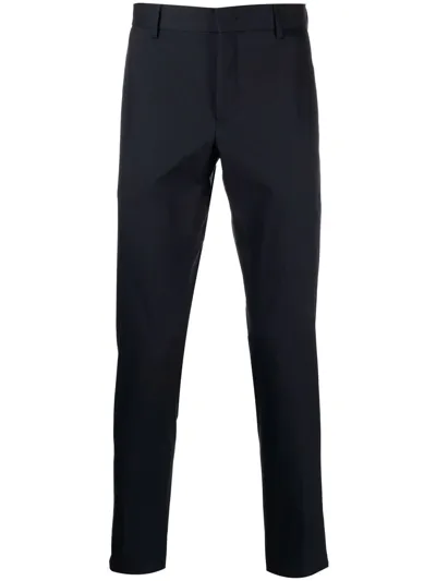 Pt Torino Slim-cut Tailored Trousers In Neutrals