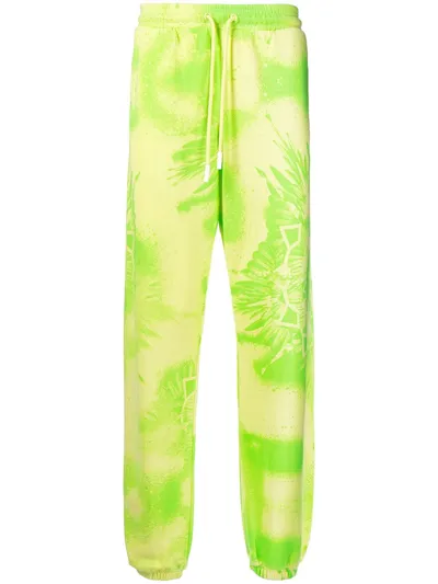 Marcelo Burlon County Of Milan Kaleidoscope Wings-print Track Pants In Multi