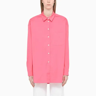 Samsã¸e Samsã¸e Fuchsia Cotton Shirt In Pink