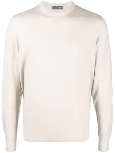 Drumohr Crew-neck Jumper In Nude