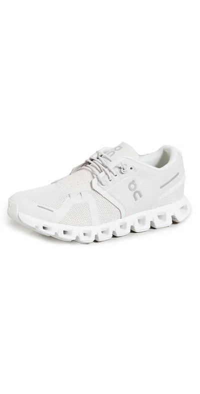 On Cloud 5 Sneakers Pearl/white