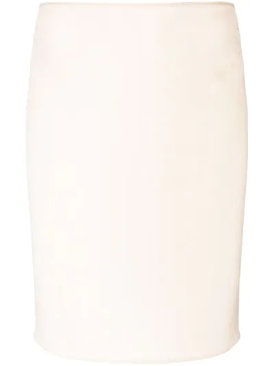 Jacquemus La Jupe Pina Wool Skirt In Neutrals