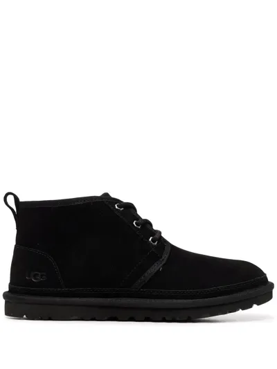 Ugg Neumel Lace-up Desert Boots In Black