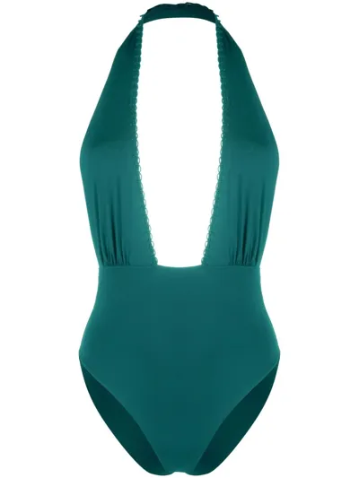 La Perla Etole No Wire Swimsuit In Verde