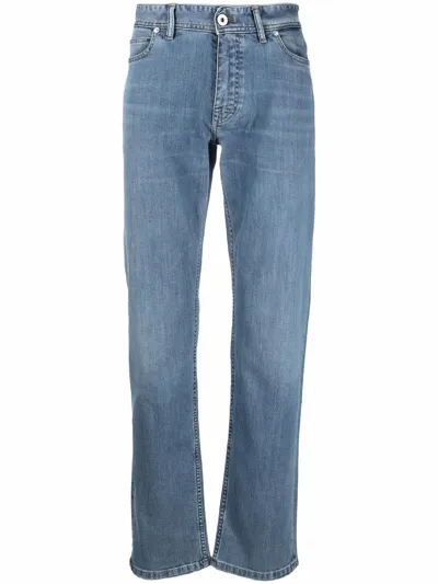 Brioni Straight-leg Jeans In Blue