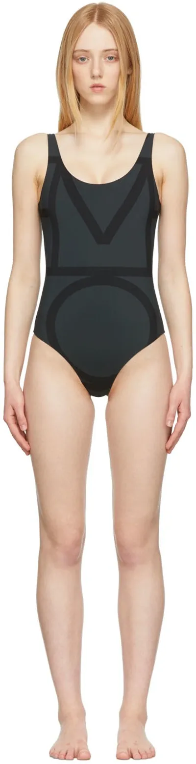 Totême Toteme Black Positano One-piece Swimsuit