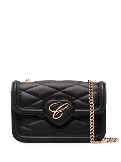 Chopard Happy Hearts Crossbody Bag In Schwarz