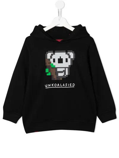 Mostly Heard Rarely Seen 8-bit Kids' Mini Unkoalafied Hoodie In Black