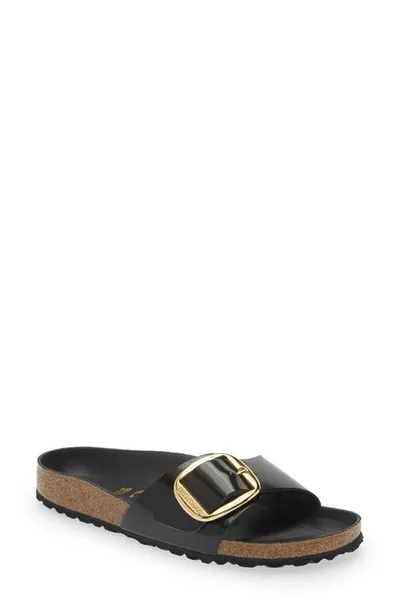 Birkenstock Madrid Big Buckle Slide Sandal In Multi