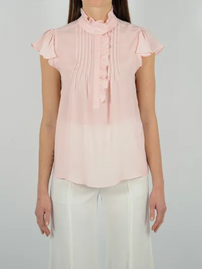 Twinset Silk Mix Top-wear