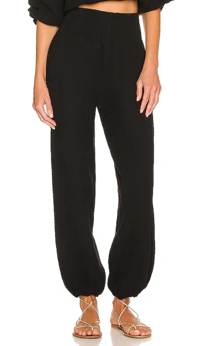 Bobi Relaxed Pant In Black