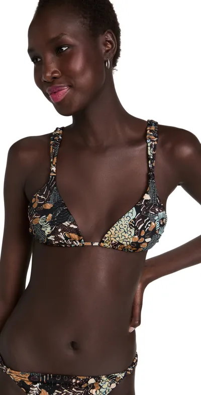 Ulla Johnson Catalina Bikini Top In Batik