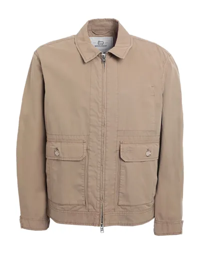 Woolrich Jackets In Beige