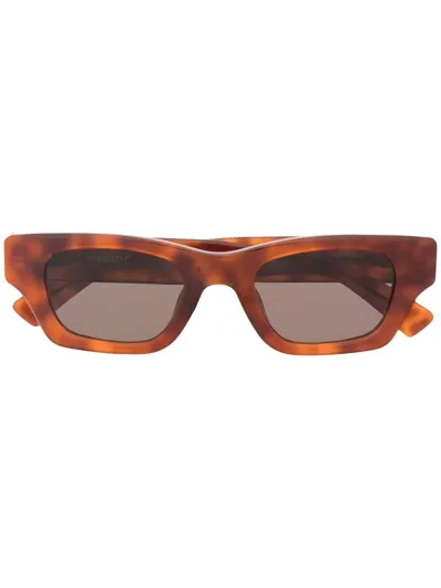 Ambush Ray Tortoiseshell-effect Sunglasses In Brown A Brown