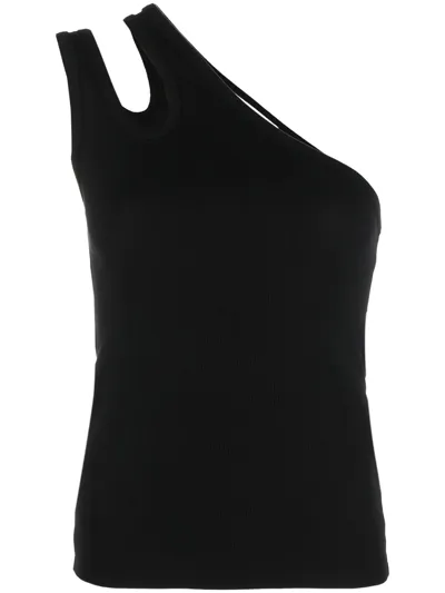 Remain Tonya Cotton Blend Jersey Tank Top In Black  