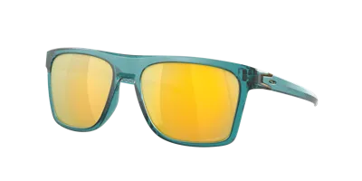 Oakley Leffingwell Oo9100-06 Wayfarer Polarized Sunglasses In Yellow