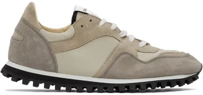 Spalwart Beige Marathon Trail Low Sneakers In Sand