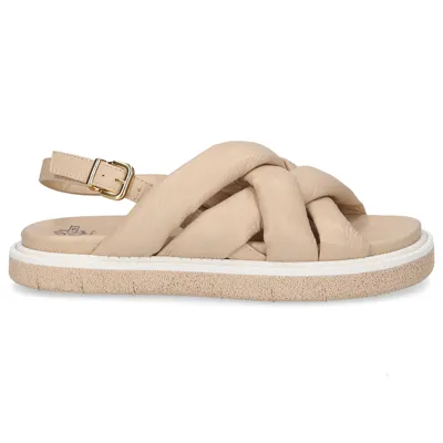 Truman's Sandals 9586 Deerskin In Beige