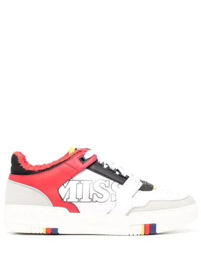 Missoni X Acbc Basket Logo Sneakers In Weiss