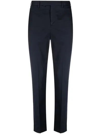 Pt Torino Slim-fit Chino Trousers In Blue