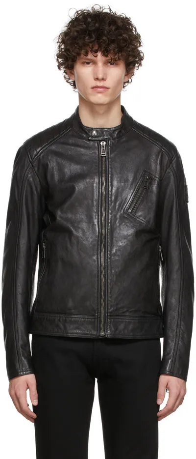 Belstaff Black V Racer Jacket