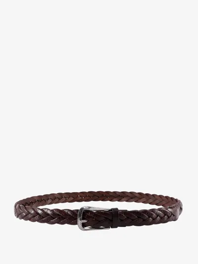 Brunello Cucinelli Belt In Brown