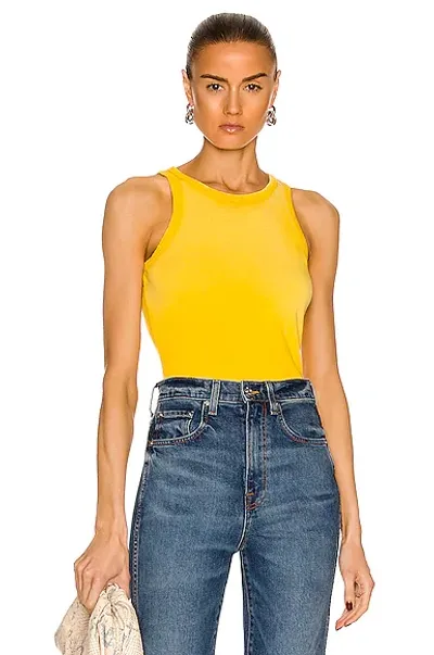 Cotton Citizen Standard Tank In Vintage Sunny Yellow