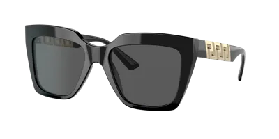 Versace Woman Sunglass Ve4418 In Dark Grey